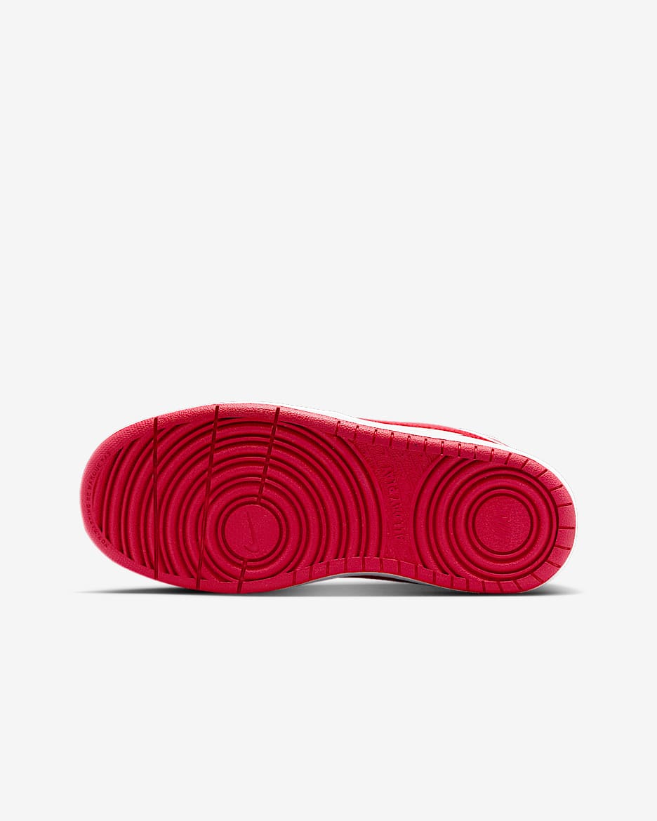 Nike court borough mid red hot sale